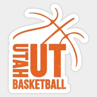 Utah Basketball 01 Sticker